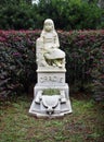 Famous Gracie Monument at Bonaventure Cemetery near Savannah, Georgia