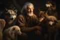 A Bond Like No Other: The Old Man and his Wolves