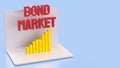 The Bond market for Business concept 3d Rendering Royalty Free Stock Photo