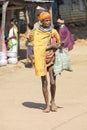 Bonda tribal woman Royalty Free Stock Photo