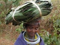 Bonda tribal woman poses for a portrait