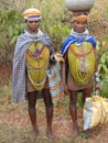 Bonda tribal women pose for portraits