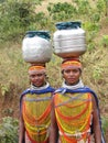 Bonda tribal women pose for portraits