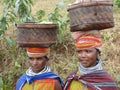 Bonda tribal women pose for portraits