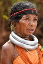 old tribal lady