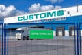 Bonded warehousing customs services