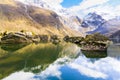 Bondhusvatnet Lake in the Bondhusdalen Valley near the village of Sunndal Royalty Free Stock Photo