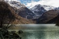 Bondhusvatnet Lake in the Bondhusdalen Valley near the village of Sunndal Royalty Free Stock Photo