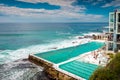 Bondi Beach open swimming pool Royalty Free Stock Photo