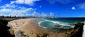 Bondi Beach Panorama Royalty Free Stock Photo