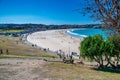 Bondi Beach panoramic skyline in Sydney