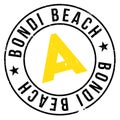 Bondi Beach stamp