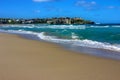 Bondi beach, Sydney, Australia, copy space Royalty Free Stock Photo