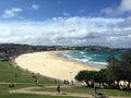 Bondi beach view Royalty Free Stock Photo