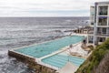 The Bondi Icebergs swimming pool at Bondi Beach, Sydney Australia Royalty Free Stock Photo