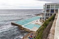 The Bondi Icebergs swimming pool at Bondi Beach, Sydney Australia Royalty Free Stock Photo