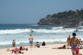 Bondi`s Powerful Sea Royalty Free Stock Photo