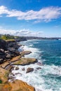 Bondi to Coogee coastwalk close to Gordons Bay in Sydney, Australia