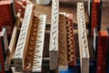 Bonding wood in the workshop. The use of glue for different types of wood. Making worktops for the kitchen. Work as a