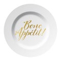 Bone Appetit gold text