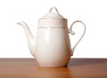 Bone china tea pot Royalty Free Stock Photo