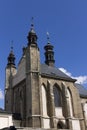 Bone church Kostnice in Kutna hora Royalty Free Stock Photo