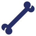 Bone Isolated Vector icon which can easily modify or edit Royalty Free Stock Photo