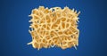 Bone osteoporosis animation