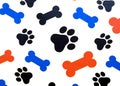 Bones and Paws Royalty Free Stock Photo