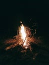 Bonfire at 1am