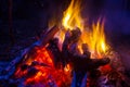 Bonfire Royalty Free Stock Photo