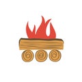 Bonfire simple icon