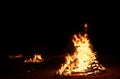 Bonfire at Jewish holiday of Lag Baomer