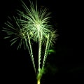 Bonfire Night fireworks displays in London Royalty Free Stock Photo