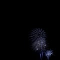 Bonfire Night fireworks displays in London Royalty Free Stock Photo