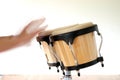 Bongo Drumming Royalty Free Stock Photo