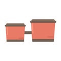 Bongo drums colorful icon. Vector Royalty Free Stock Photo