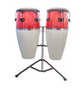 Bongos isolate on white background Royalty Free Stock Photo