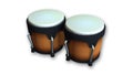 Bongos isolated on white background Royalty Free Stock Photo