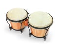 Bongos percussion. Royalty Free Stock Photo