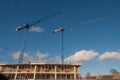 Bonham Quay construction site in Galway city.