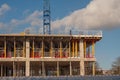 Bonham Quay construction site in Galway city.