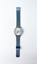 Bonia stainless steel blue metal wrist watch