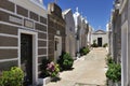 Bonifacio Cemetery, Corse, France Royalty Free Stock Photo