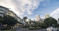 Bonifacio Global City, Taguig, Metro Manila Philippines - Serendra, a mixed used complex of shops.