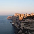 Bonifacio at sunrise, Corsica, France