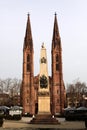 Bonifatius church in Wiesbaden Royalty Free Stock Photo