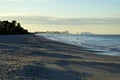 Bonita beach with naples florida in background