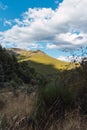 naturaleza montaÃÂ±a sol nubes casas arboles cielo sombras