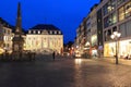 Bonn at night Royalty Free Stock Photo